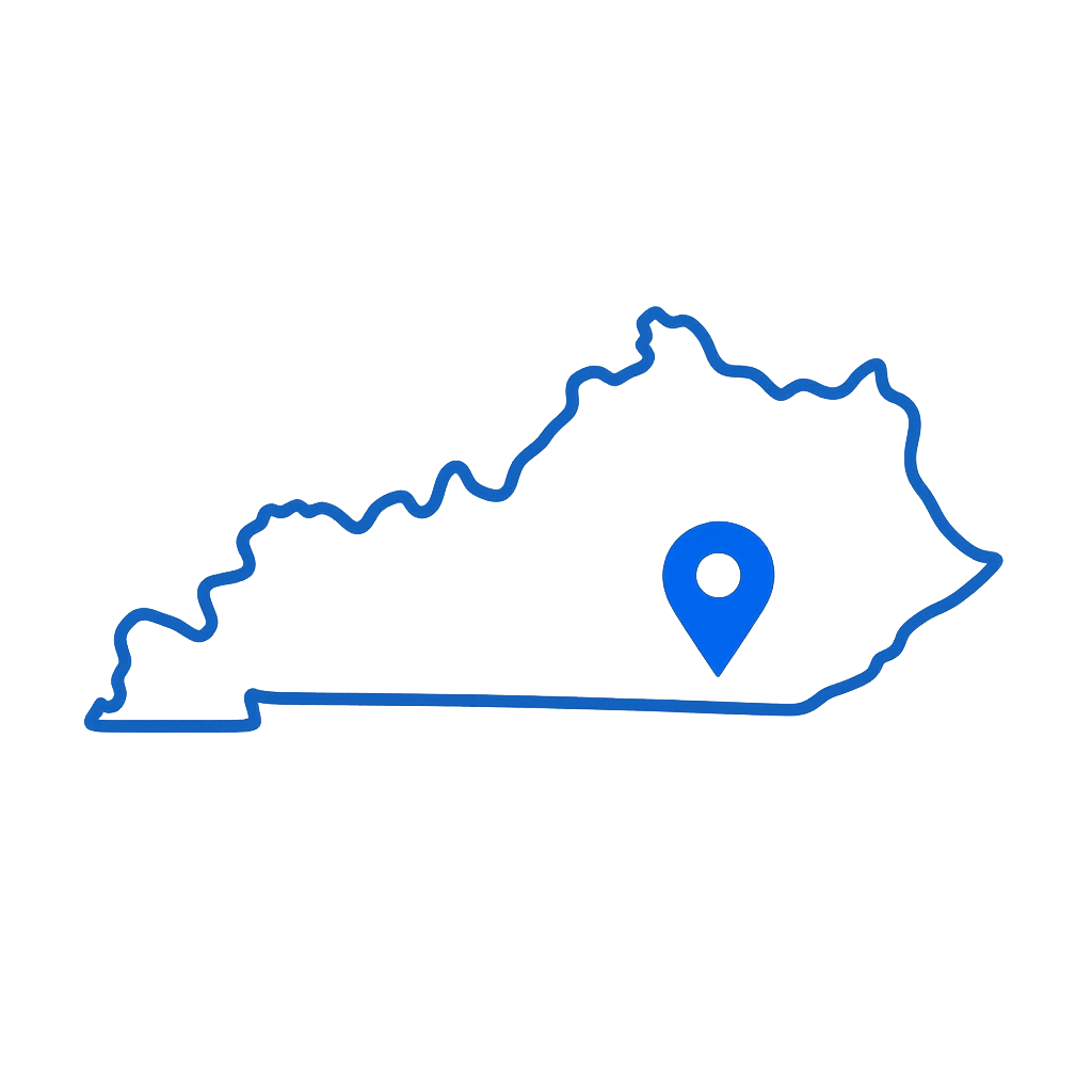 Map of Kentucky